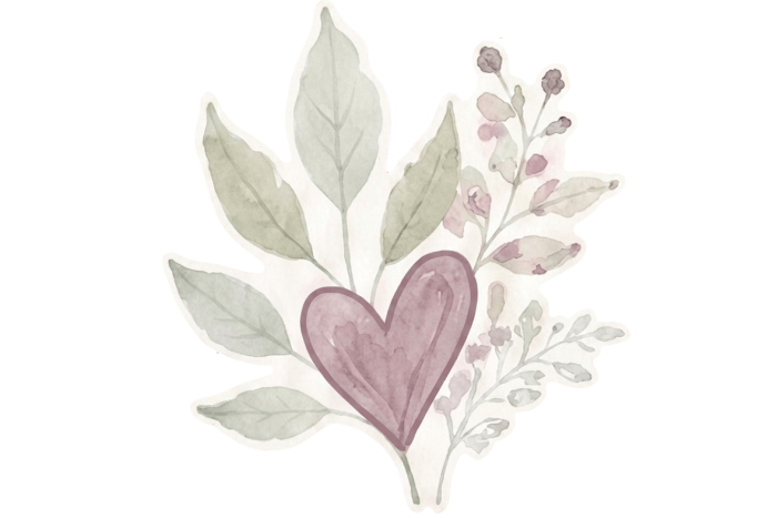 LOGO DE CORAZON BLANCO
